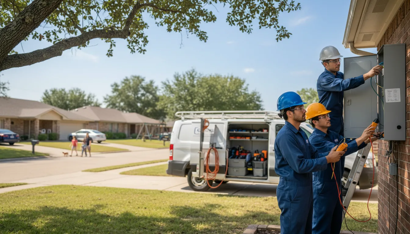 Certified electrician providing emergency electrical services in Log Lane Village, CO